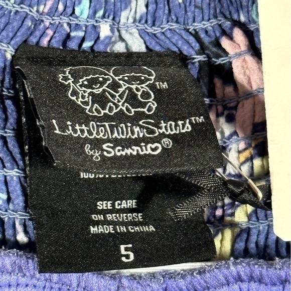 Little Twin Stars Sanrio Celestial Night Suspender Skirt Overall Dress Plus Sz 5 - Picture 9 of 16